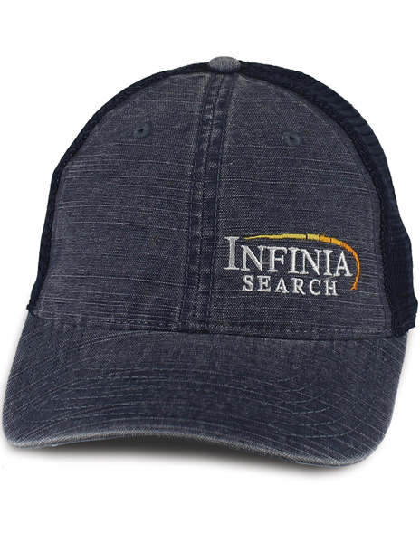 Picture of -D-Washed Slub Cotton Mesh Back Cap